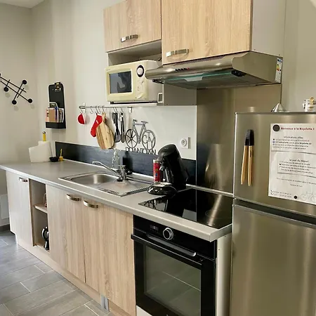 « la Bicyclette » 35m2 Equipe Centre Apartment *